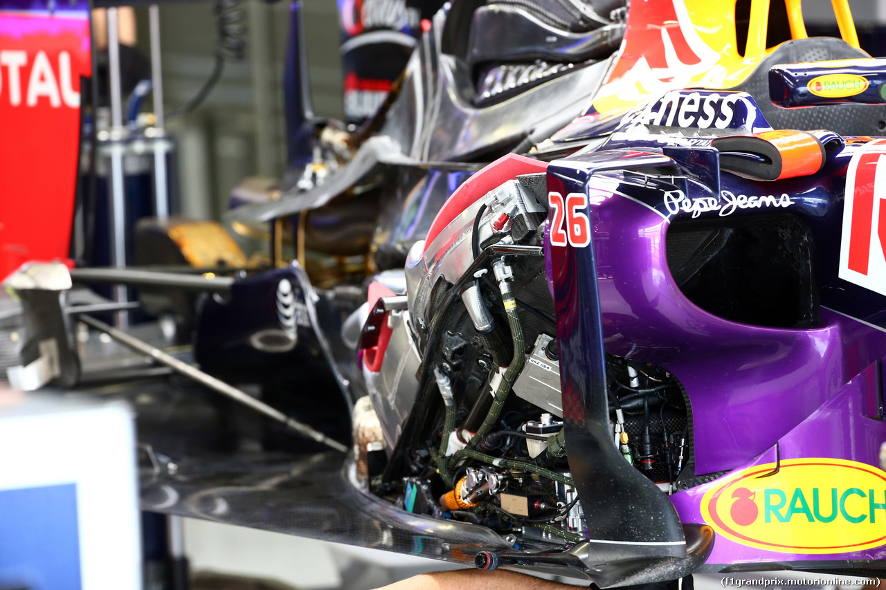 GP MESSICO, 30.10.2015 - Prove Libere 1, Red Bull Racing RB11, detail