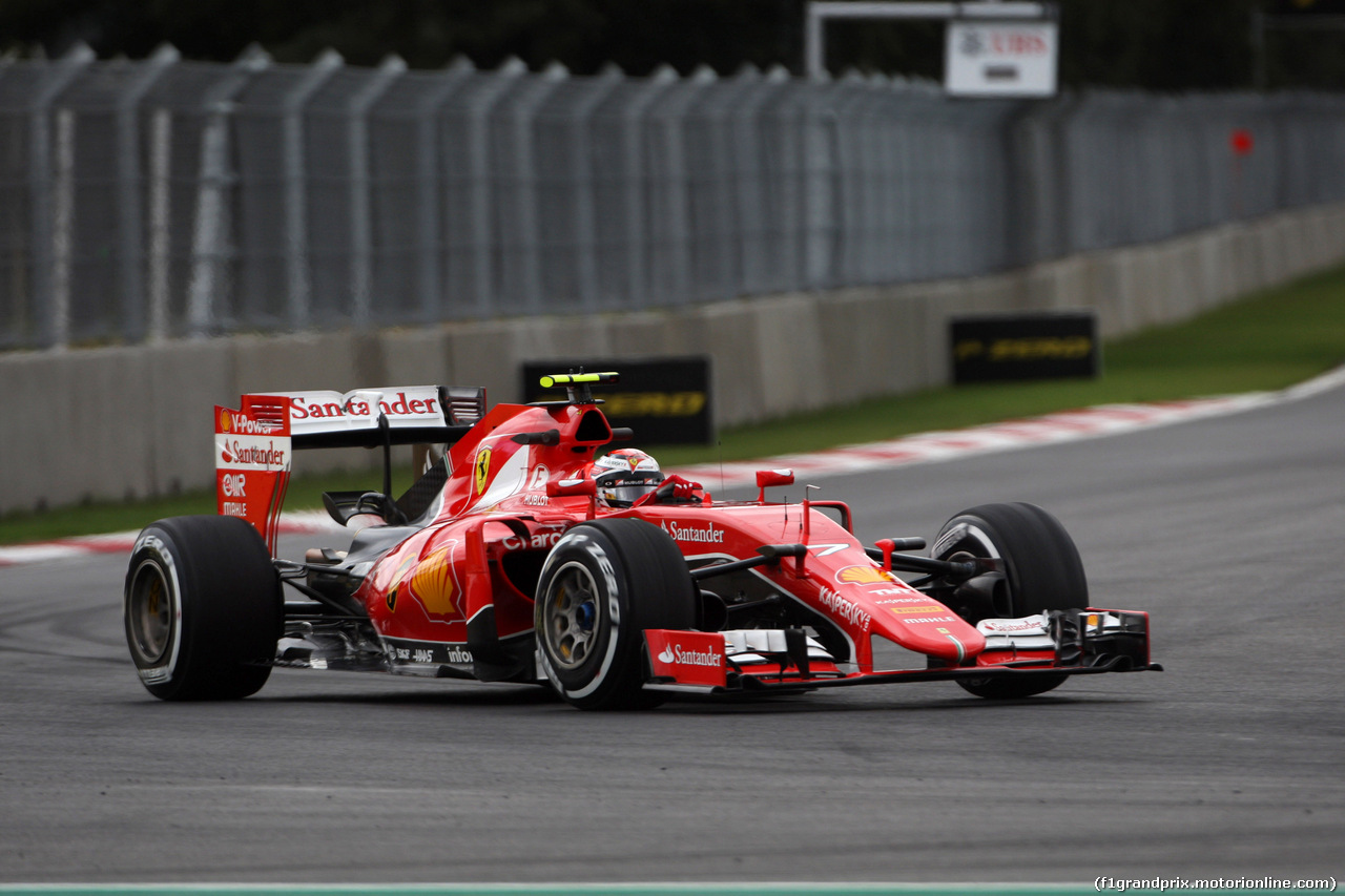 GP MESSICO, 30.10.2015 - Prove Libere 2, Kimi Raikkonen (FIN) Ferrari SF15-T