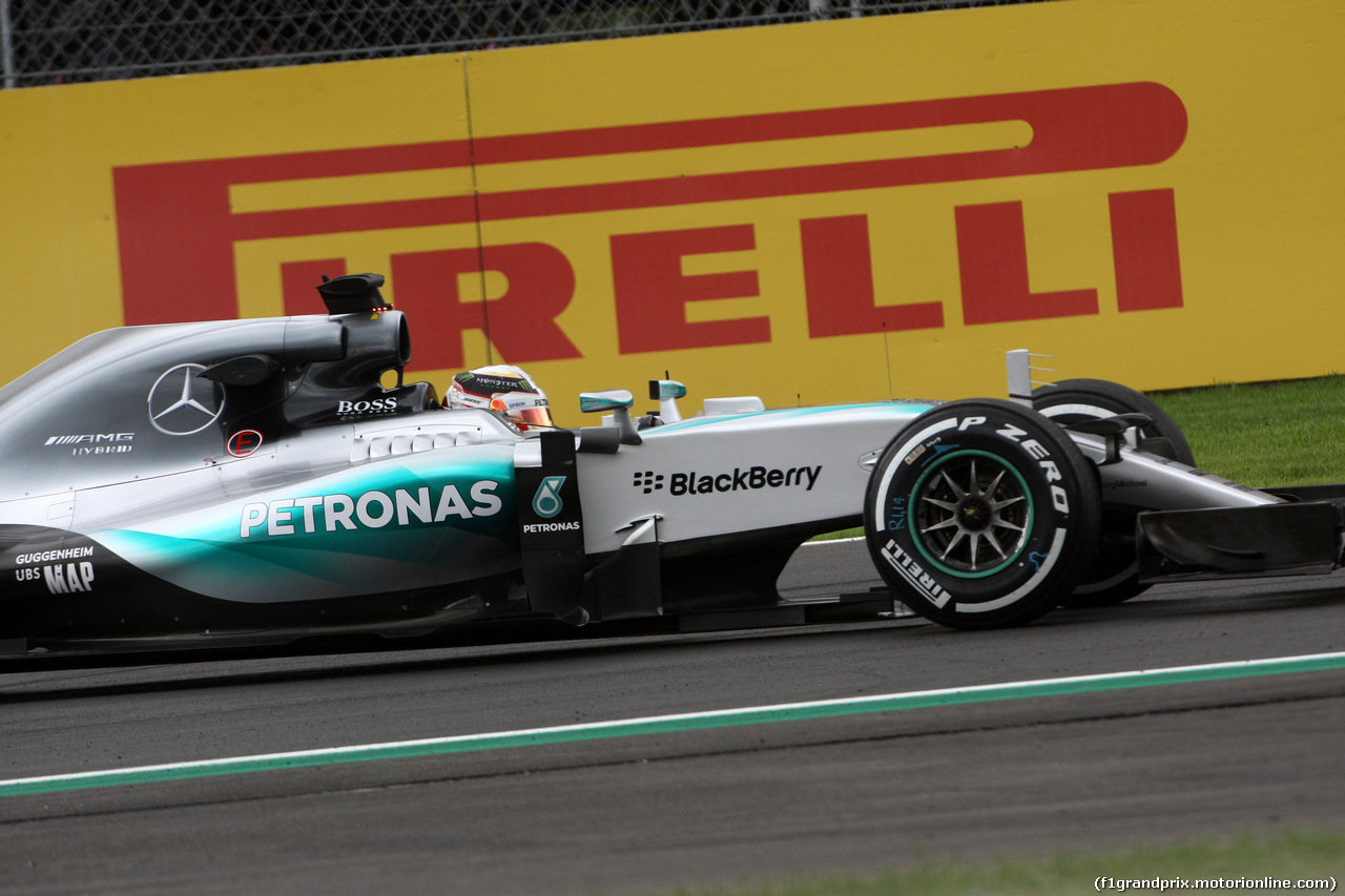 GP MESSICO, 30.10.2015 - Prove Libere 2, Lewis Hamilton (GBR) Mercedes AMG F1 W06