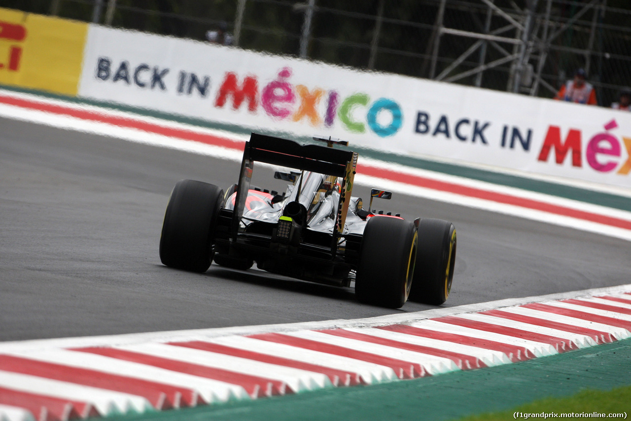 GP MESSICO, 30.10.2015 - Prove Libere 2, Fernando Alonso (ESP) McLaren Honda MP4-30