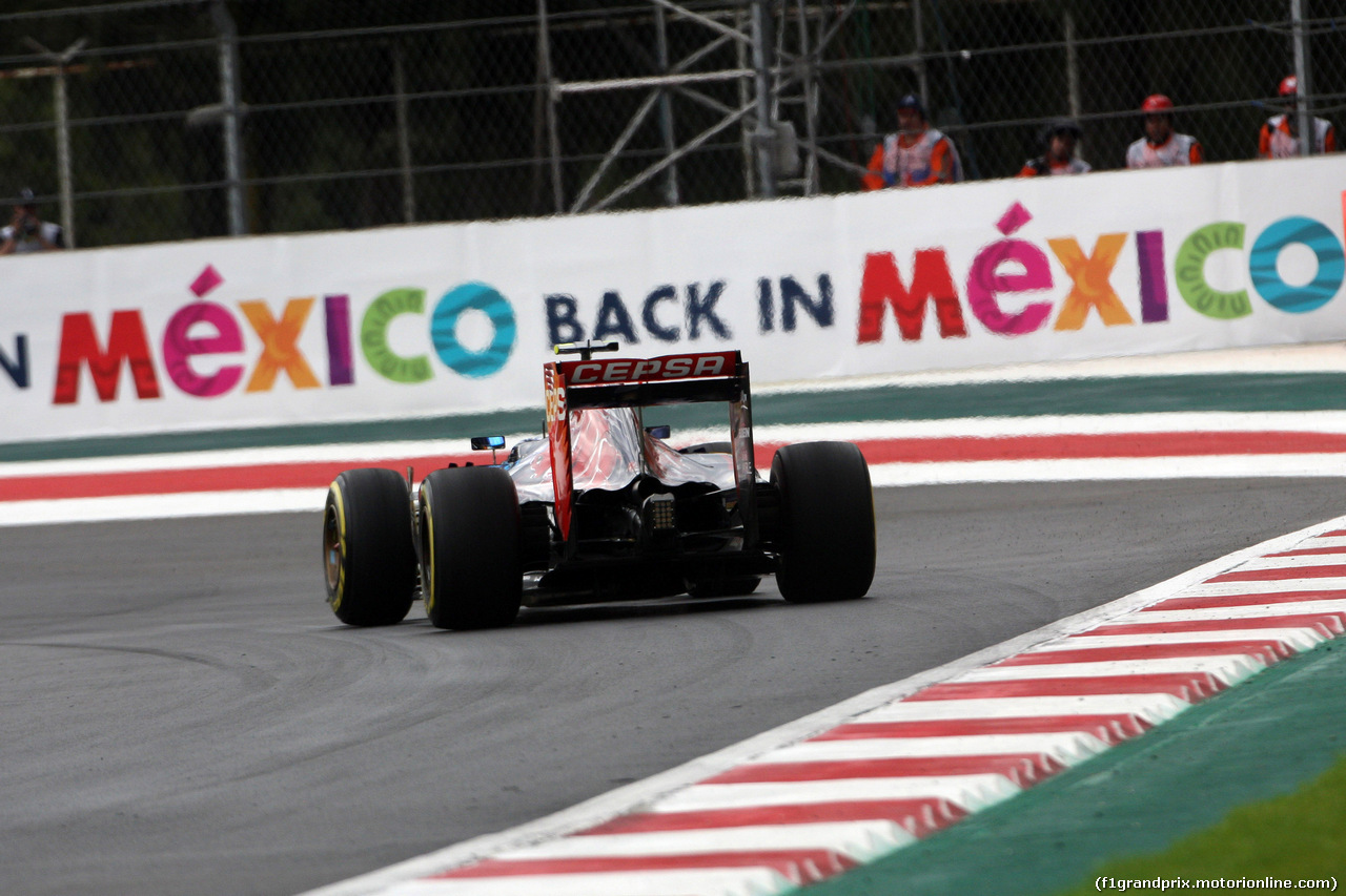 GP MESSICO, 30.10.2015 - Prove Libere 2, Carlos Sainz Jr (ESP) Scuderia Toro Rosso STR10