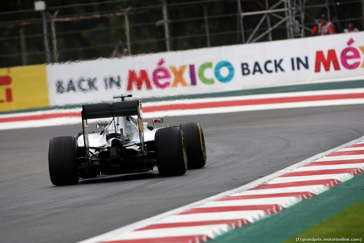 GP MESSICO, 30.10.2015 - Prove Libere 2, Lewis Hamilton (GBR) Mercedes AMG F1 W06