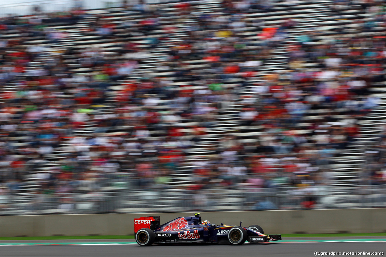 GP MESSICO, 30.10.2015 - Prove Libere 2, Carlos Sainz Jr (ESP) Scuderia Toro Rosso STR10