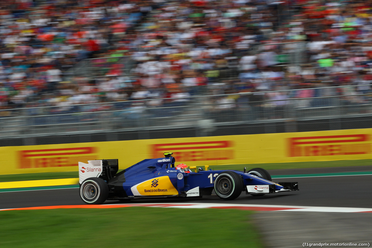 GP MESSICO, 30.10.2015 - Prove Libere 2, Felipe Nasr (BRA) Sauber C34