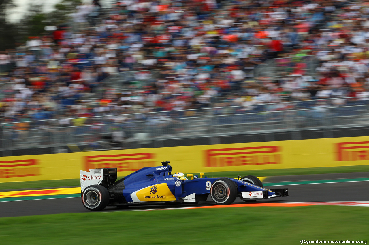 GP MESSICO, 30.10.2015 - Prove Libere 2, Marcus Ericsson (SUE) Sauber C34