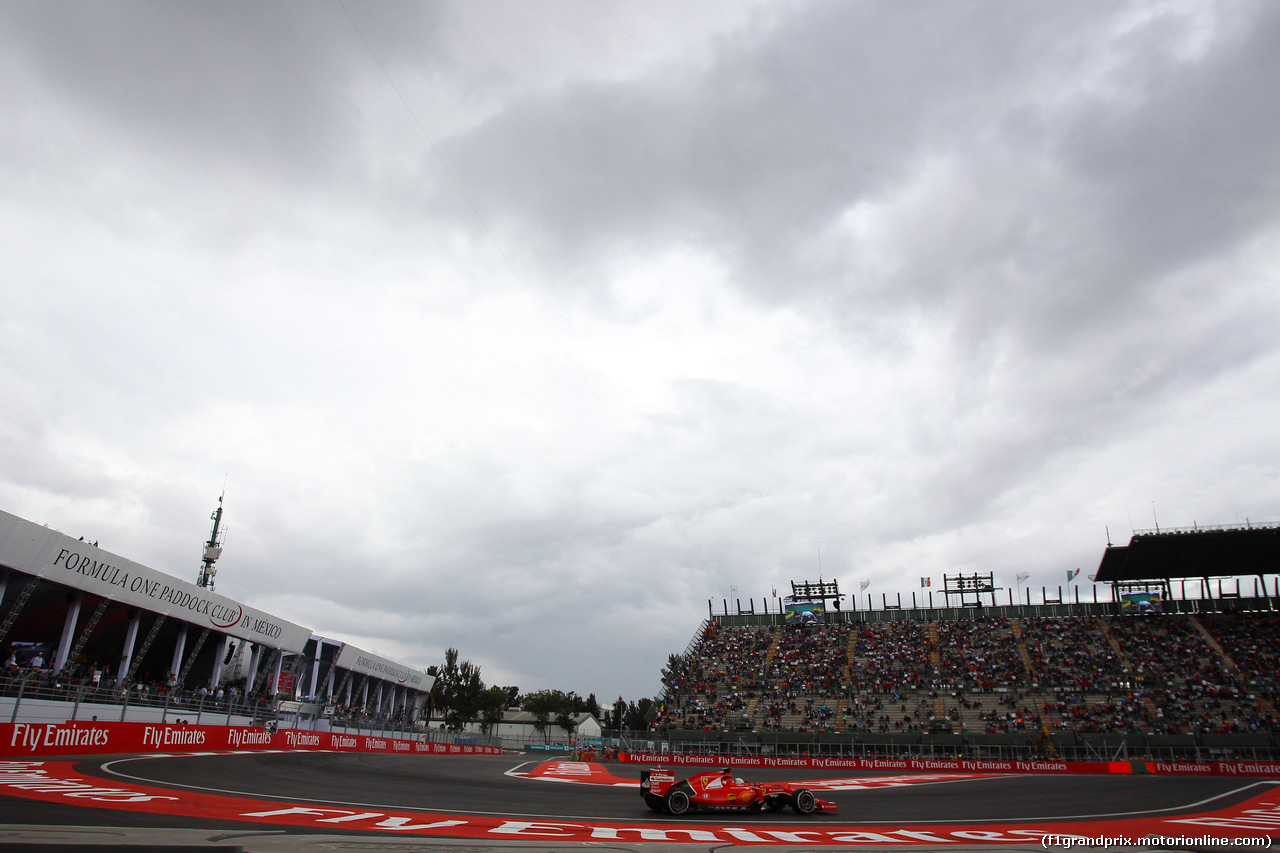 GP MESSICO, 30.10.2015 - Prove Libere 2, Sebastian Vettel (GER) Ferrari SF15-T