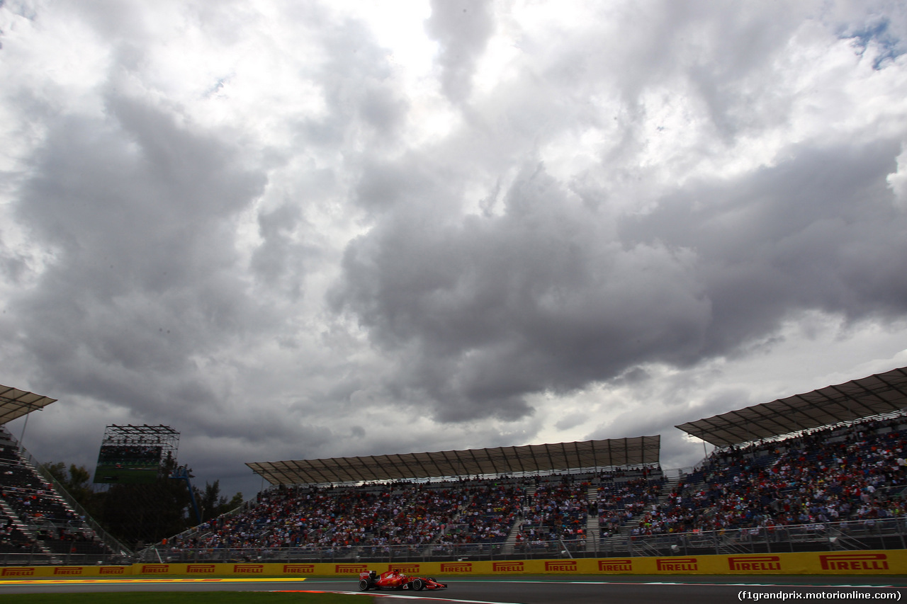 GP MESSICO, 30.10.2015 - Prove Libere 2, Sebastian Vettel (GER) Ferrari SF15-T