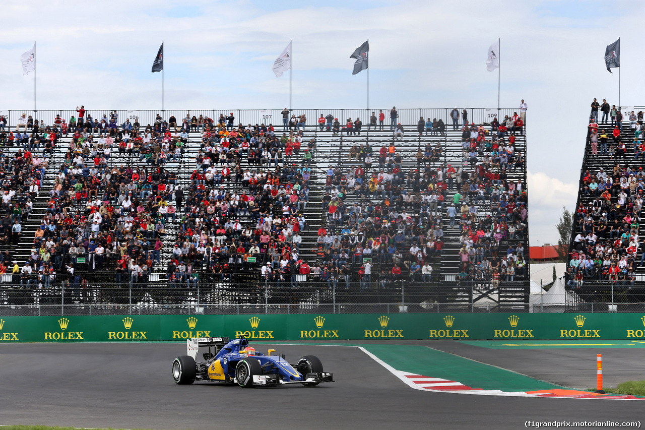 GP MESSICO, 30.10.2015 - Prove Libere 2, Felipe Nasr (BRA) Sauber C34