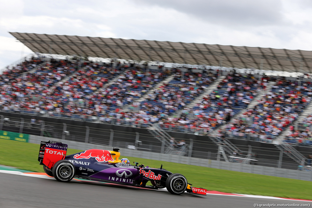 GP MESSICO, 30.10.2015 - Prove Libere 2, Daniel Ricciardo (AUS) Red Bull Racing RB11