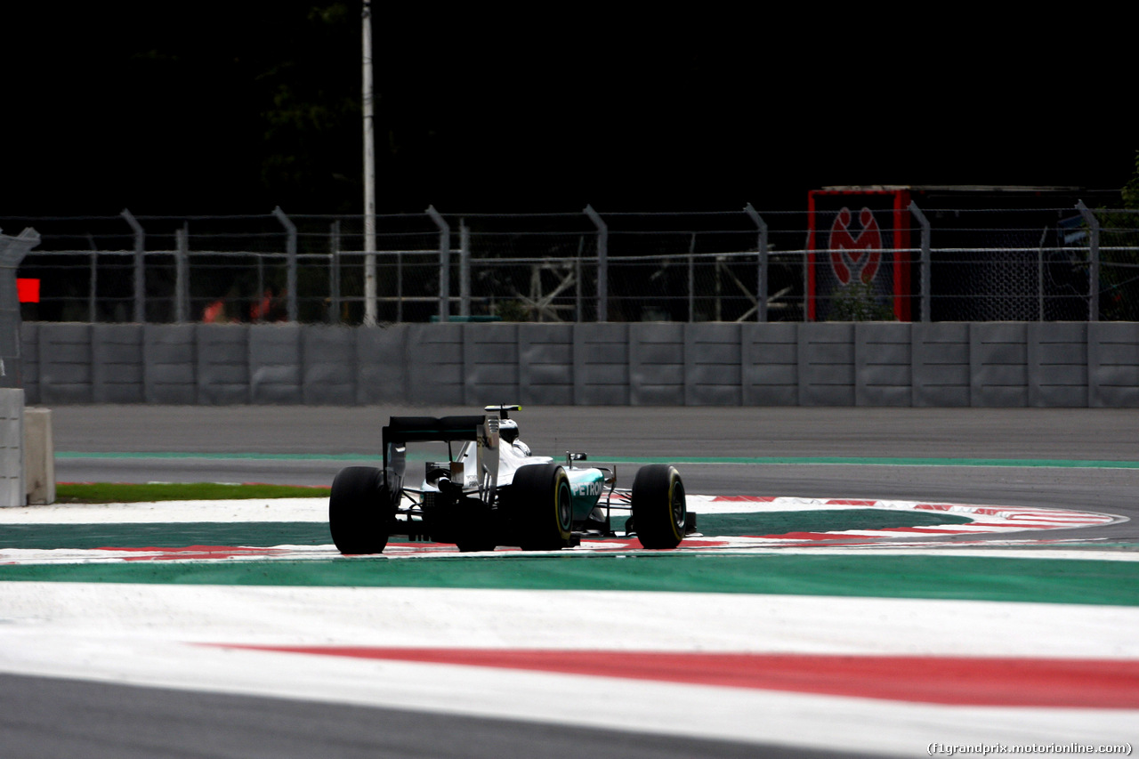 GP MESSICO, 30.10.2015 - Prove Libere 2, Nico Rosberg (GER) Mercedes AMG F1 W06