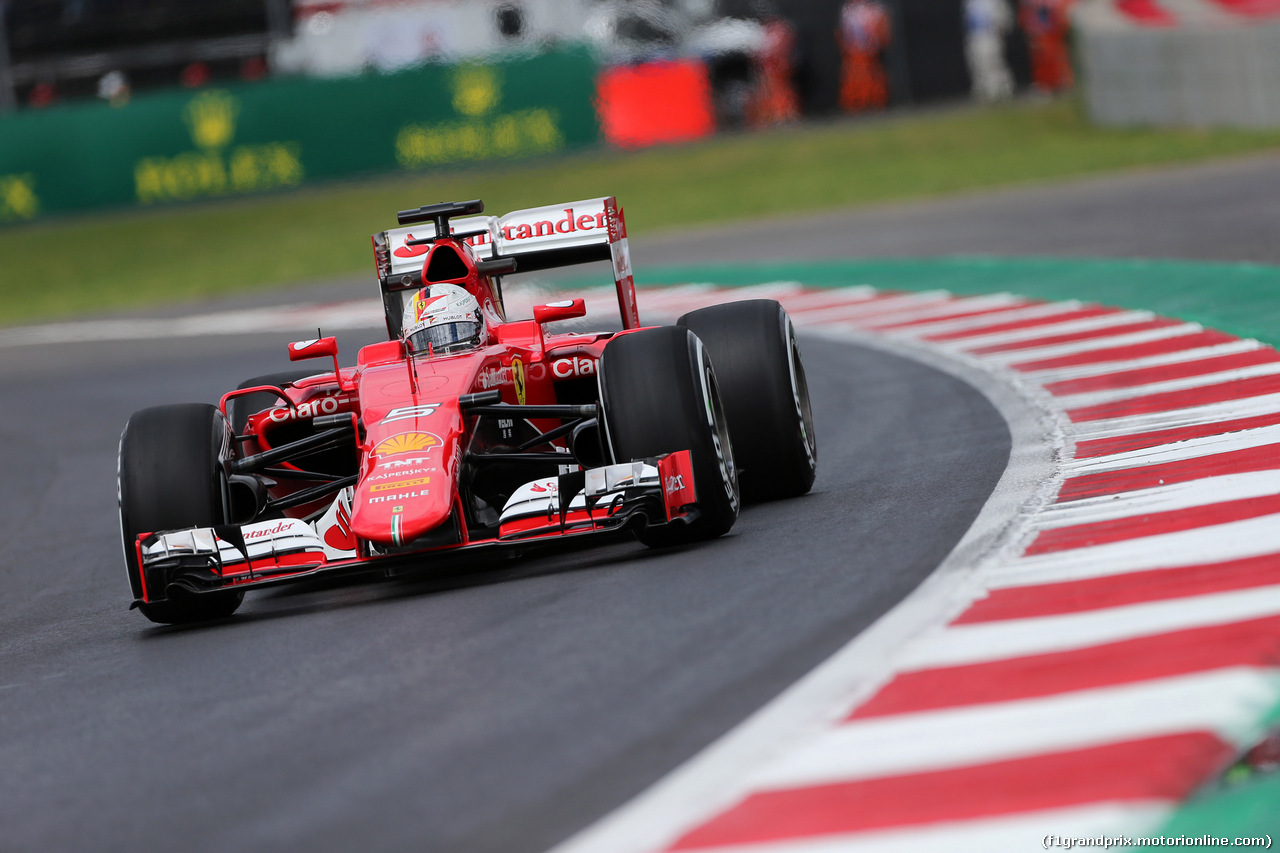 GP MESSICO, 30.10.2015 - Prove Libere 2, Sebastian Vettel (GER) Ferrari SF15-T