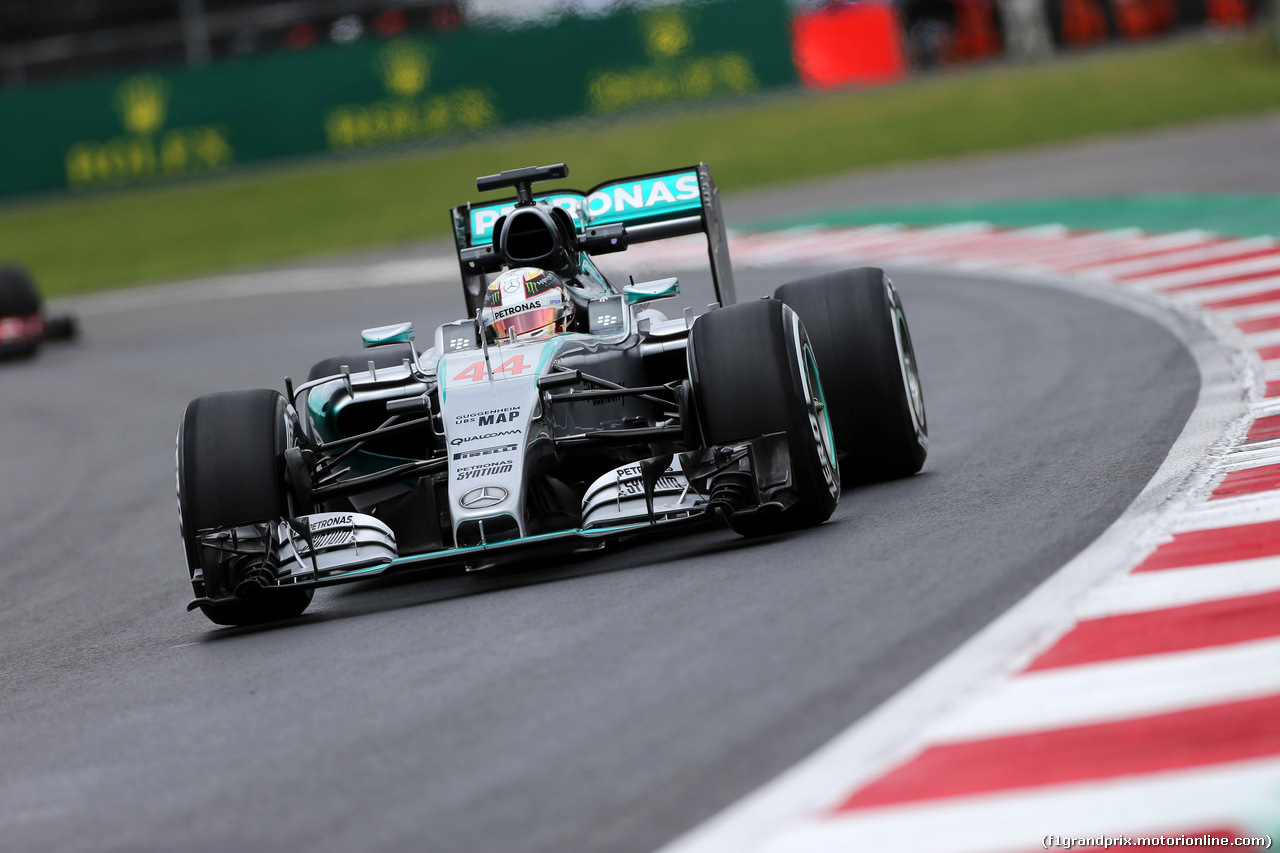 GP MESSICO, 30.10.2015 - Prove Libere 2, Lewis Hamilton (GBR) Mercedes AMG F1 W06