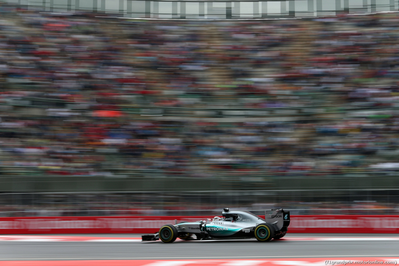 GP MESSICO, 30.10.2015 - Prove Libere 2, Lewis Hamilton (GBR) Mercedes AMG F1 W06