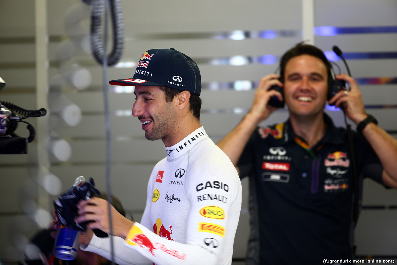 GP MESSICO, 30.10.2015 - Prove Libere 2, Daniel Ricciardo (AUS) Red Bull Racing RB11