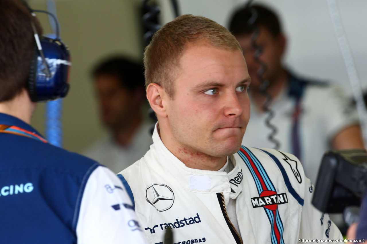 GP MESSICO, 30.10.2015 - Prove Libere 2, Valtteri Bottas (FIN) Williams F1 Team FW37