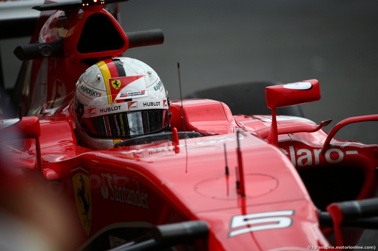 GP MESSICO, 30.10.2015 - Prove Libere 2, Sebastian Vettel (GER) Ferrari SF15-T