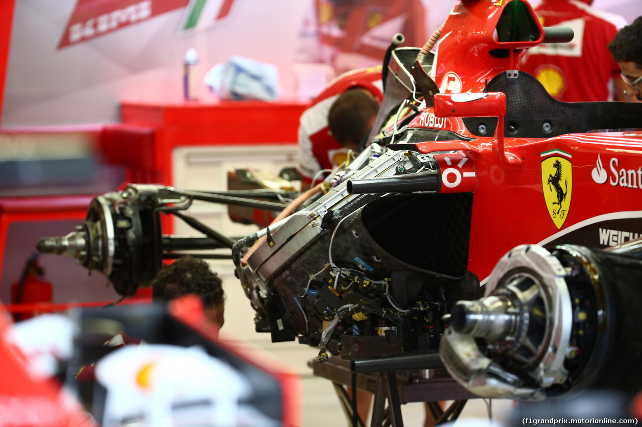 GP MESSICO, 30.10.2015 - Prove Libere 2, Ferrari SF15-T, detail