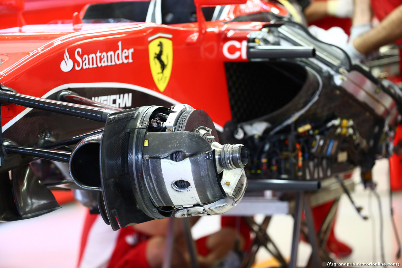 GP MESSICO, 30.10.2015 - Prove Libere 2, Ferrari SF15-T, detail