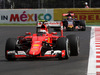 GP MESSICO, 30.10.2015 - Free Practice 1, Kimi Raikkonen (FIN) Ferrari SF15-T e Max Verstappen (NED) Scuderia Toro Rosso STR10