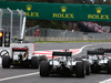 GP MESSICO, 30.10.2015 - Free Practice 2, Pastor Maldonado (VEN) Lotus F1 Team E23, Nico Rosberg (GER) Mercedes AMG F1 W06 e Lewis Hamilton (GBR) Mercedes AMG F1 W06