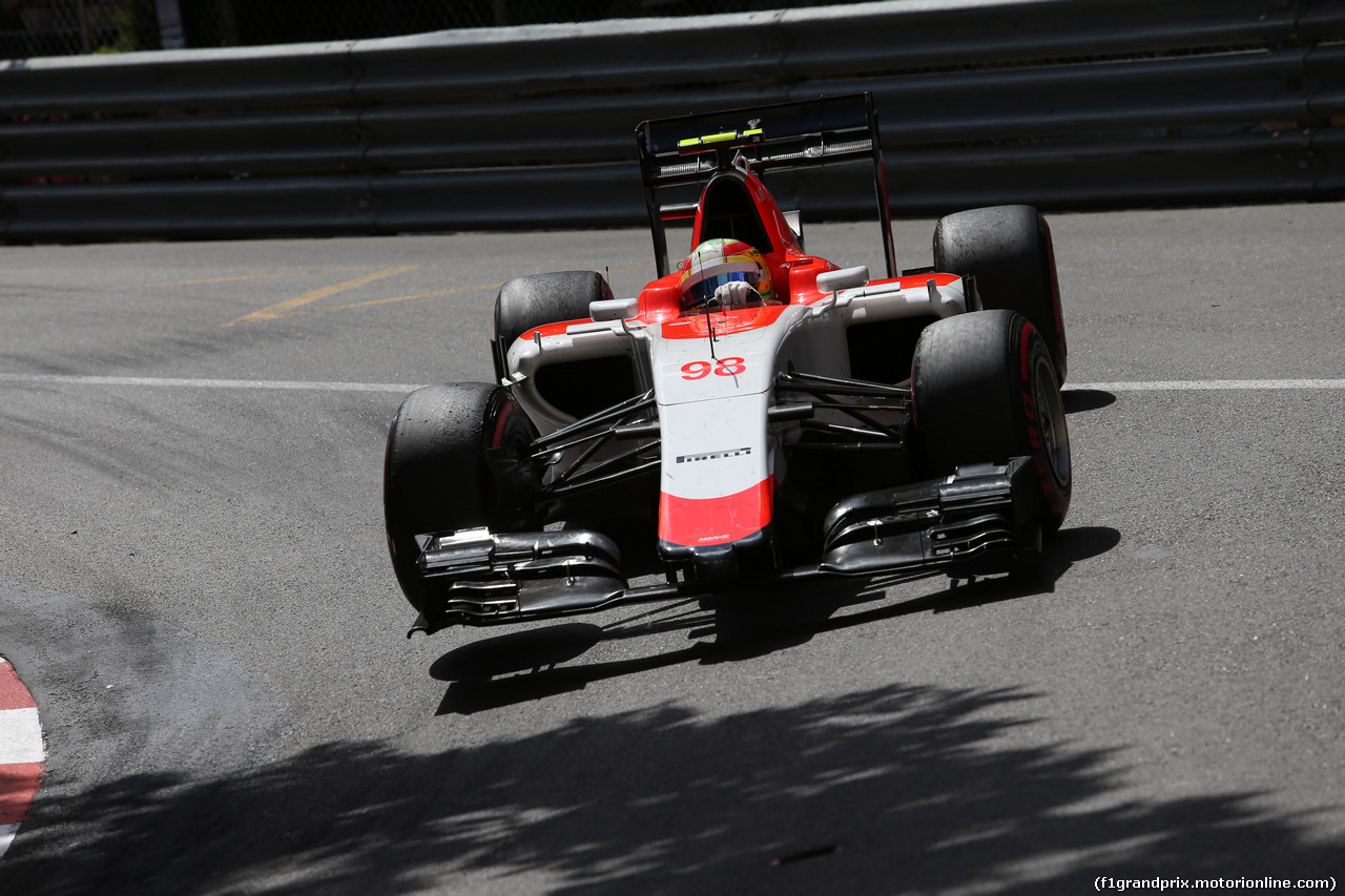 GP MONACO, 24.05.2015- Gara, Roberto Merhi (ESP) Manor Marussia F1 Team