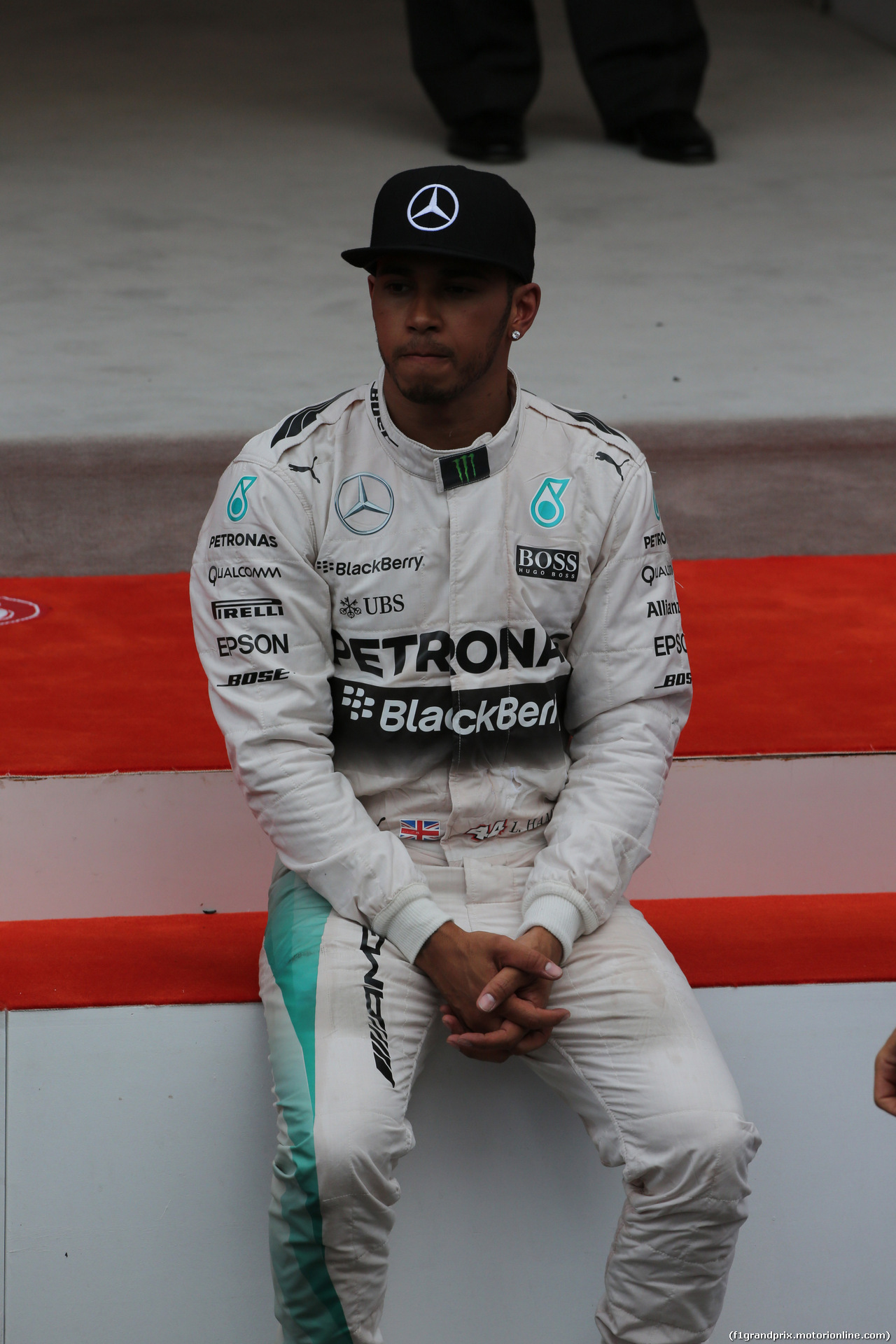 GP MONACO, 24.05.2015- Podium 3rd Lewis Hamilton (GBR) Mercedes AMG F1 W06