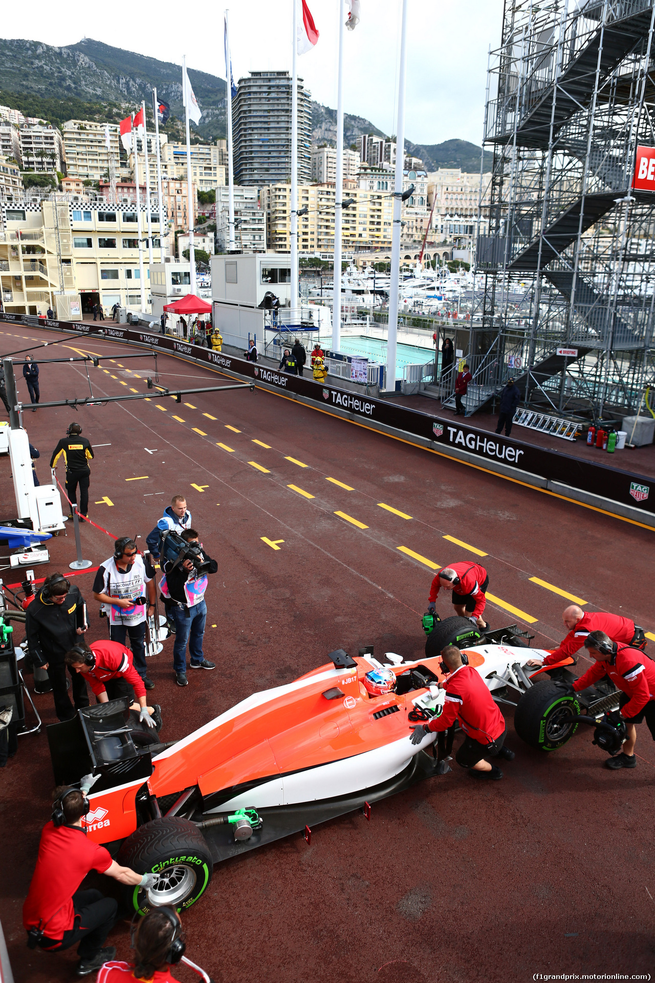 GP MONACO, 21.05.2015- Prove Libere 1,  William Stevens (GBR) Manor Marussia F1 Team