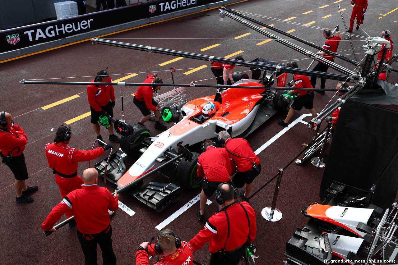 GP MONACO, 21.05.2015- Prove Libere 1,  William Stevens (GBR) Manor Marussia F1 Team