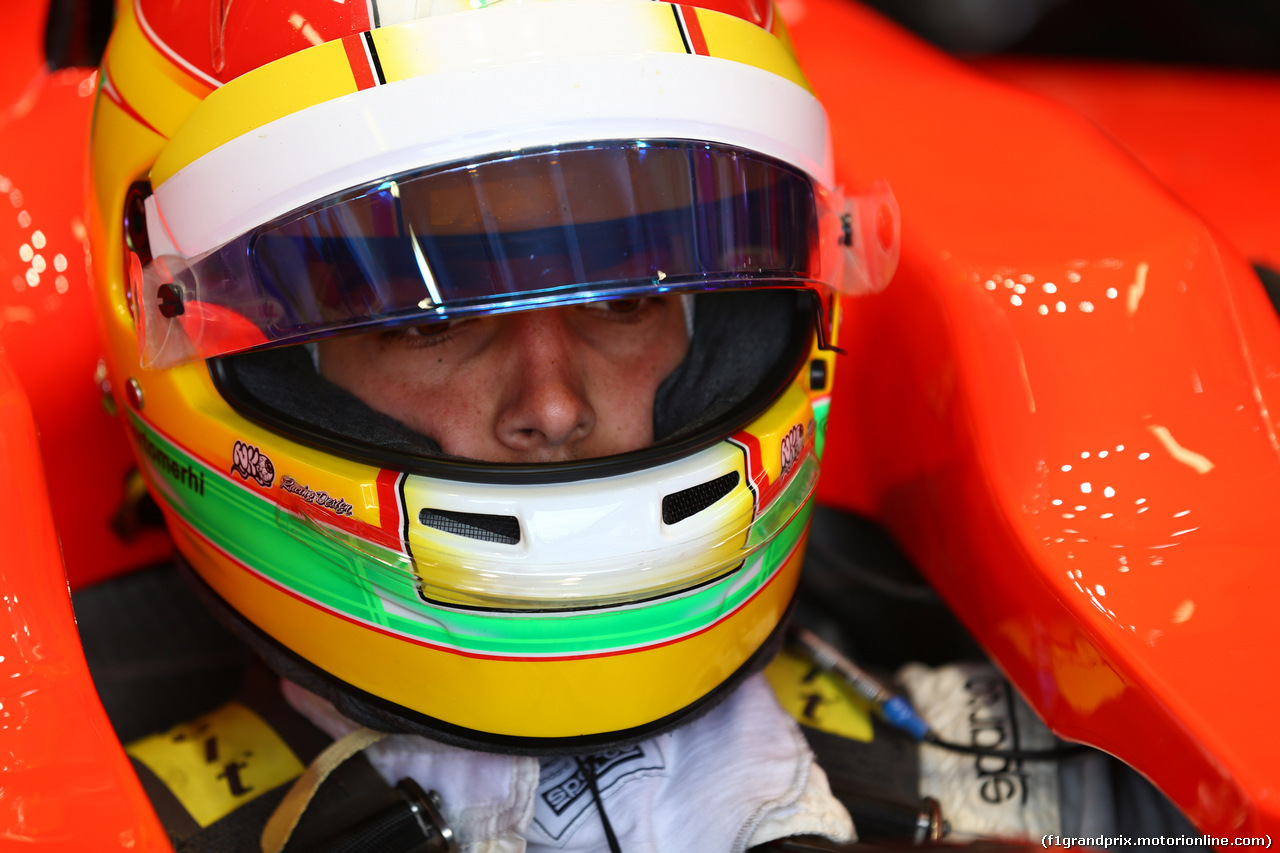 GP MONACO, 21.05.2015- Prove Libere 1,  Roberto Merhi (ESP) Manor Marussia F1 Team