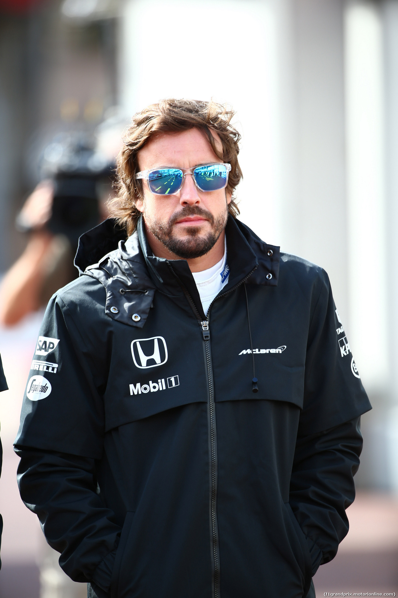GP MONACO, 21.05.2015- Prove Libere 1,  Fernando Alonso (ESP) McLaren Honda MP4-30