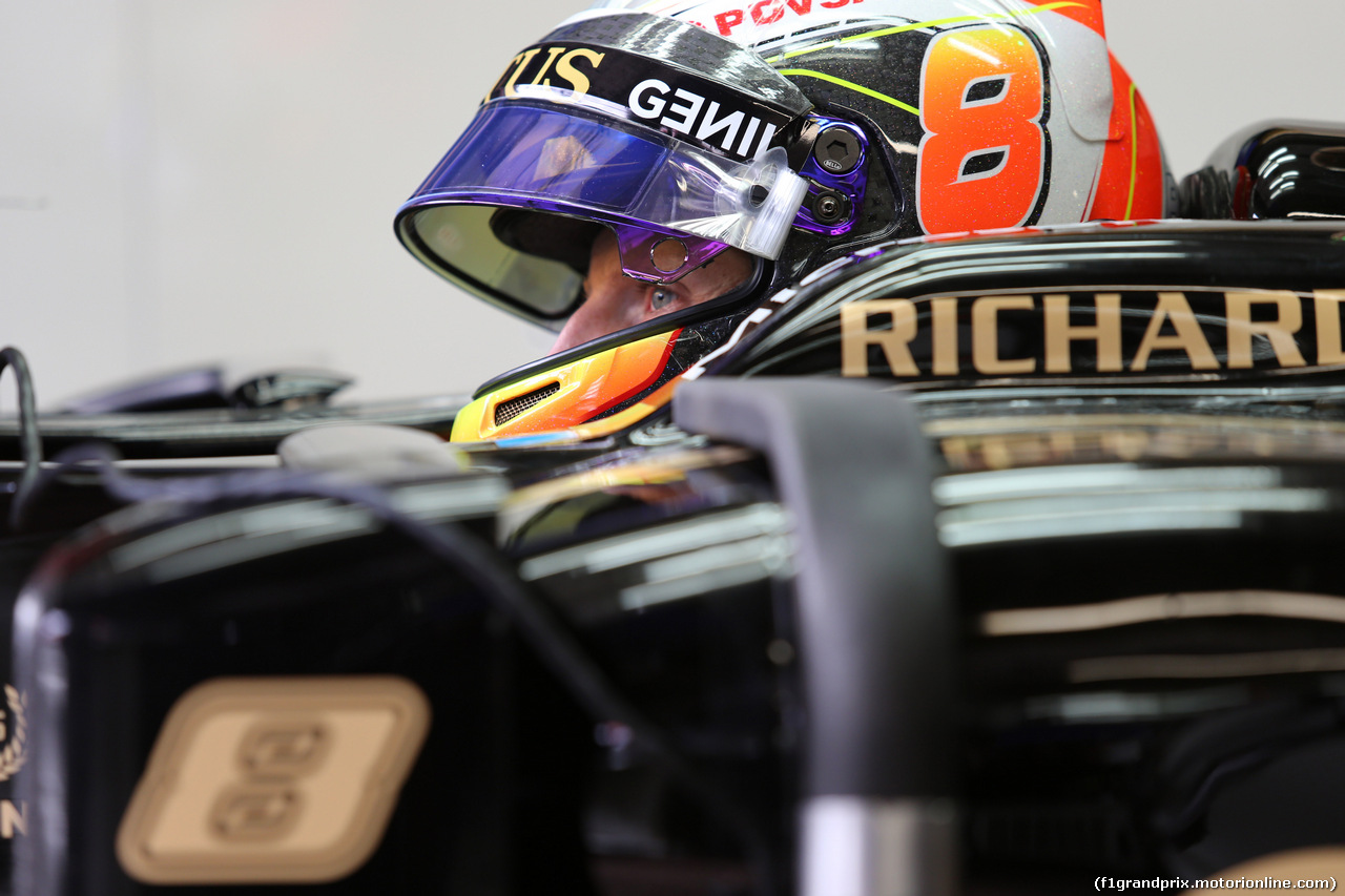 GP MONACO, 21.05.2015- Prove Libere 1, Romain Grosjean (FRA) Lotus F1 Team E23