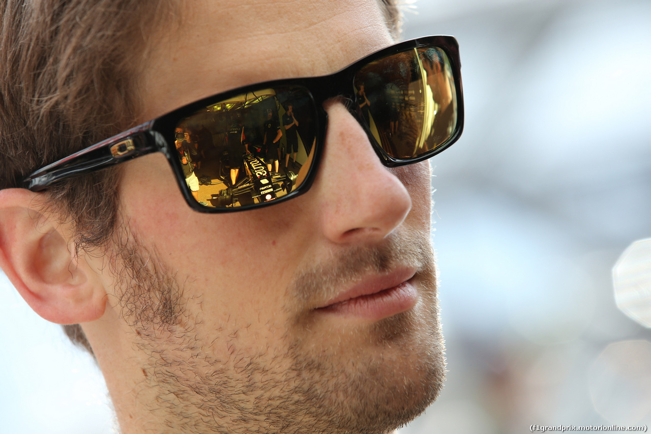 GP MONACO, 21.05.2015- Prove Libere 1, Romain Grosjean (FRA) Lotus F1 Team E23