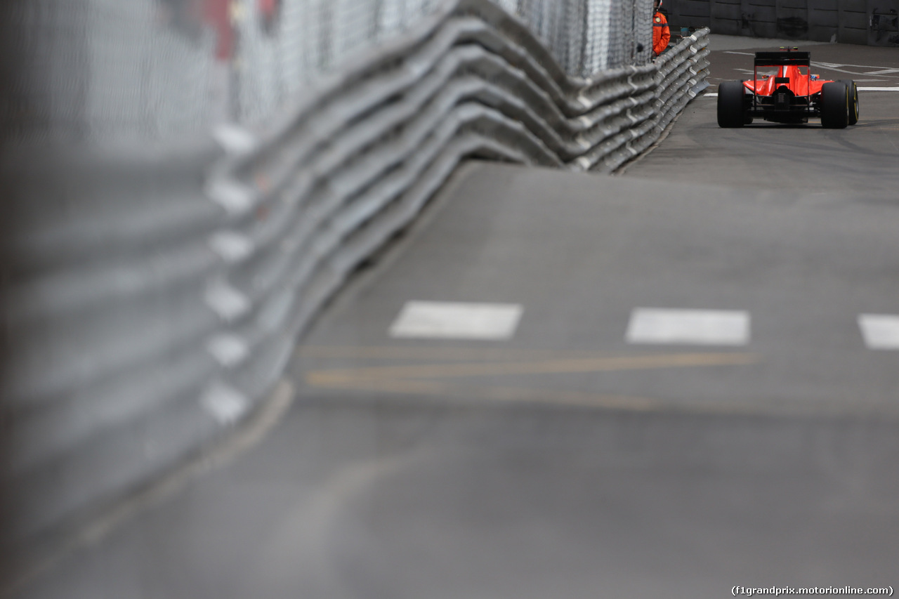 GP MONACO, 21.05.2015- Prove Libere 1, William Stevens (GBR) Manor Marussia F1 Team