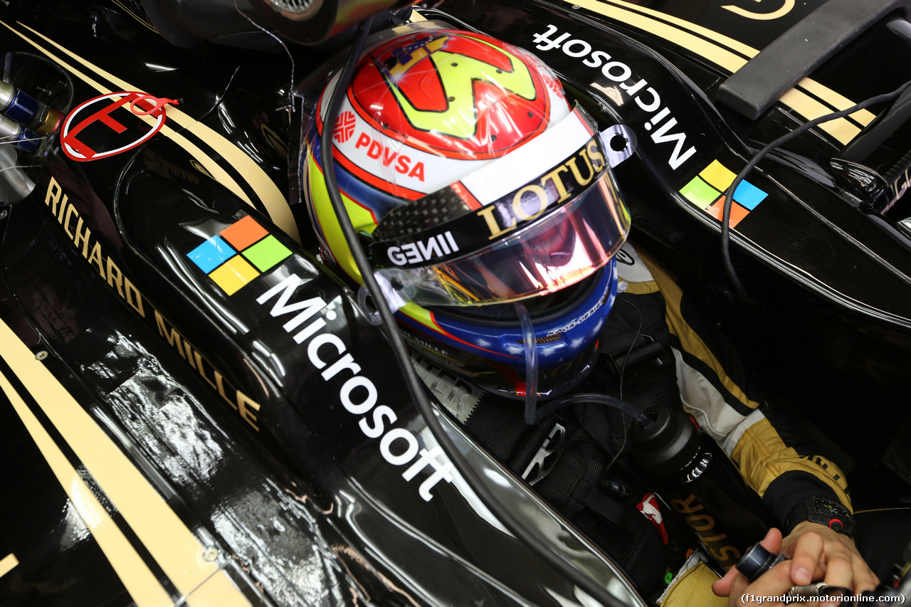 GP MONACO, 21.05.2015- Prove Libere 1, Pastor Maldonado (VEN) Lotus F1 Team E23