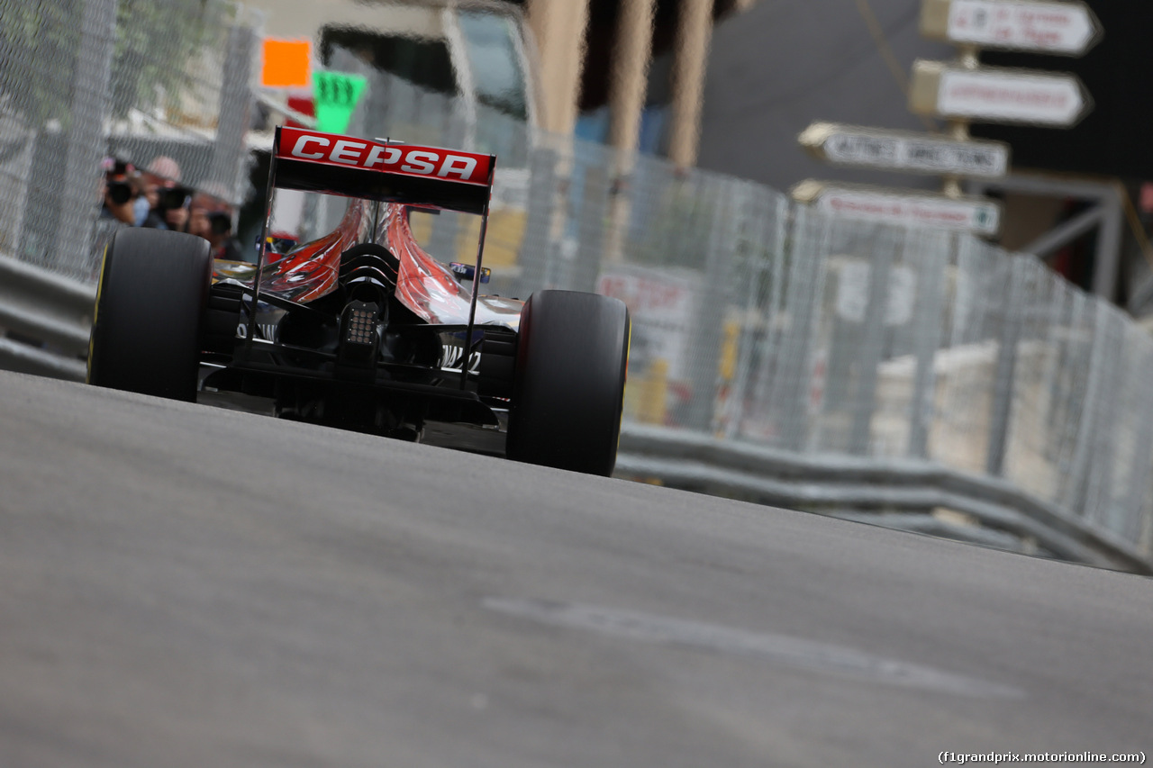 GP MONACO, 21.05.2015- Prove Libere 1, Max Verstappen (NED) Scuderia Toro Rosso STR10
