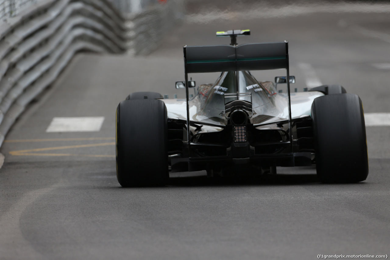 GP MONACO, 21.05.2015- Prove Libere 1, Nico Rosberg (GER) Mercedes AMG F1 W06