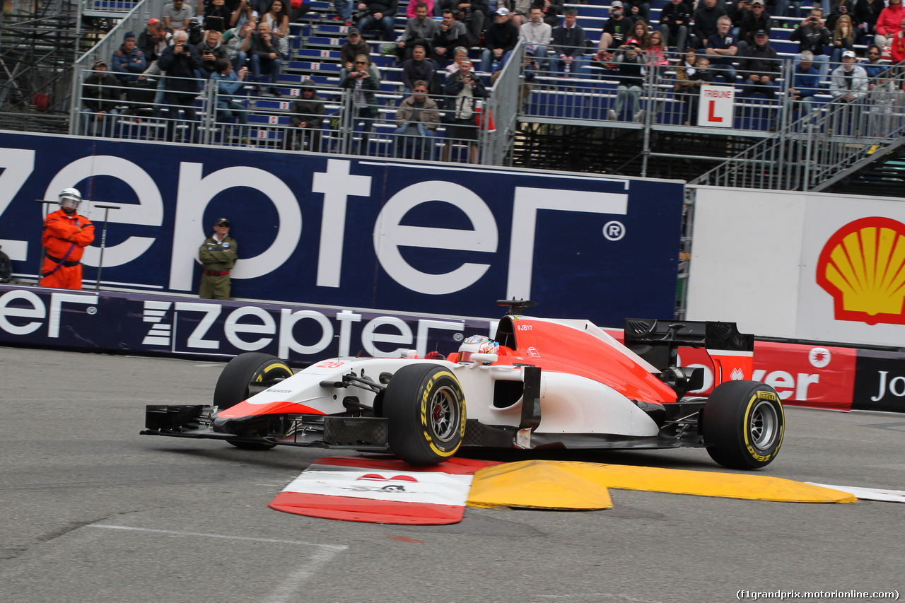 GP MONACO, 21.05.2015- Prove Libere 1, William Stevens (GBR) Manor Marussia F1 Team