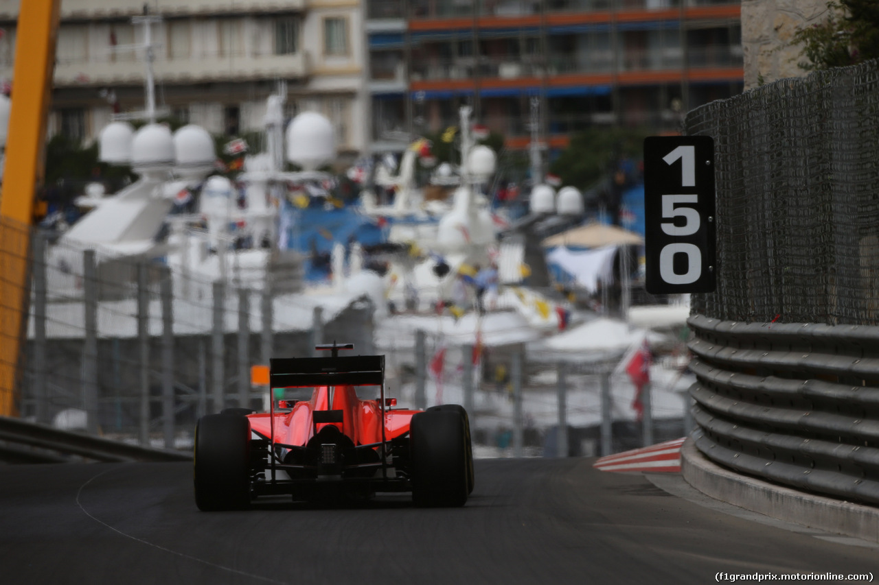 GP MONACO, 21.05.2015- Prove Libere 1, Roberto Merhi (ESP) Manor Marussia F1 Team
