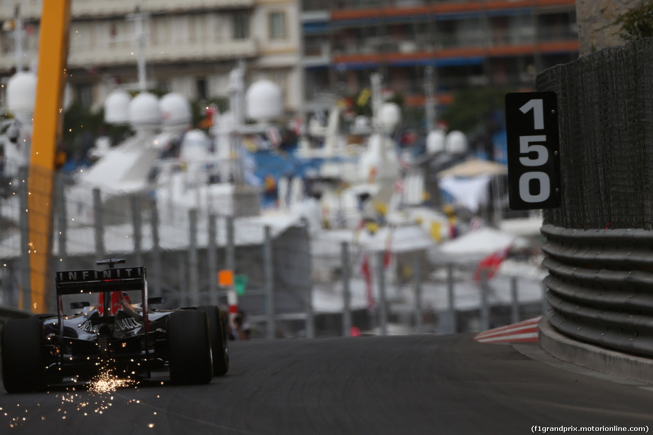 GP MONACO, 21.05.2015- Prove Libere 1, Daniel Ricciardo (AUS) Red Bull Racing RB11