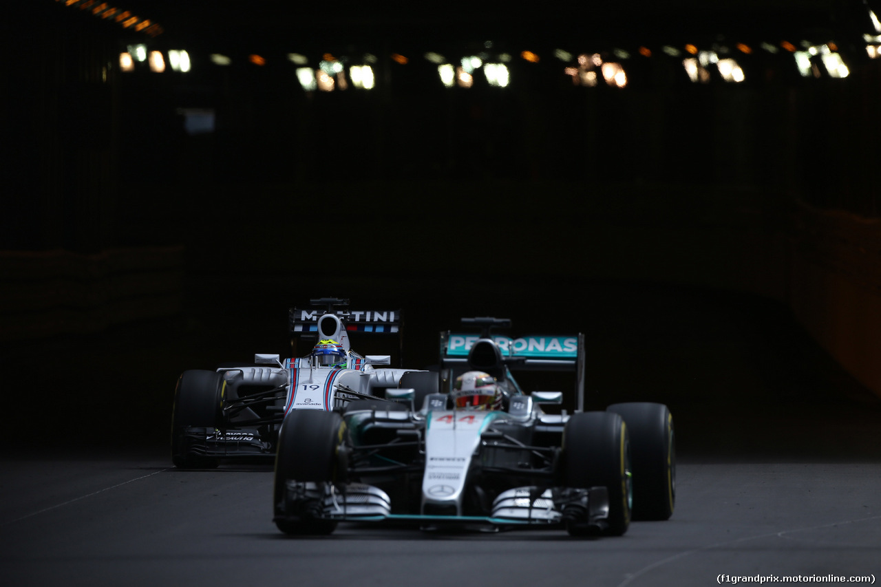 GP MONACO, 21.05.2015- Prove Libere 1, Felipe Massa (BRA) Williams F1 Team FW37