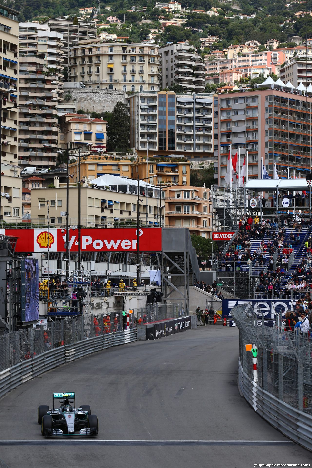 GP MONACO, 21.05.2015- Prove Libere 1, Nico Rosberg (GER) Mercedes AMG F1 W06