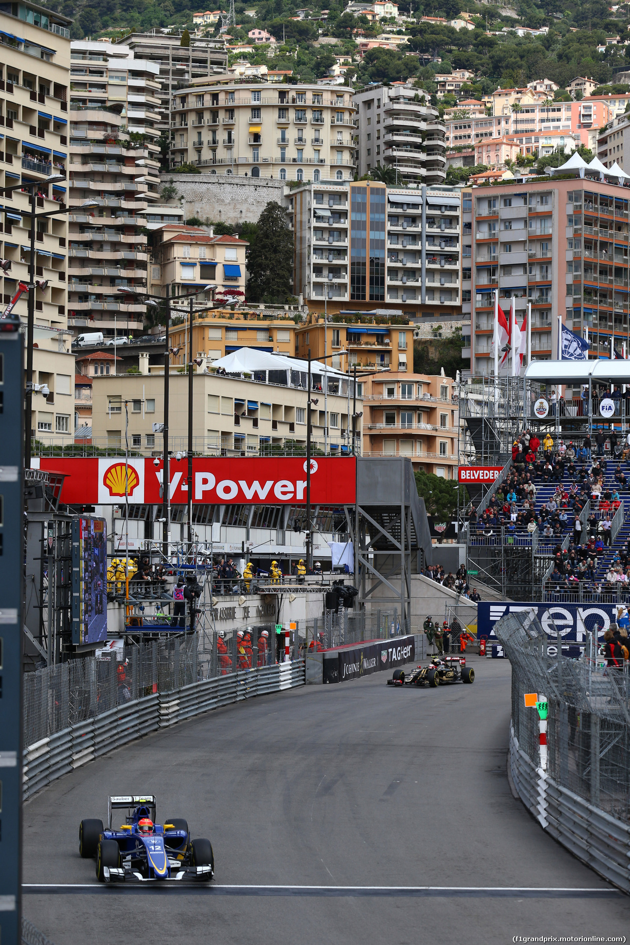 GP MONACO, 21.05.2015- Prove Libere 1, Felipe Nasr (BRA) Sauber C34