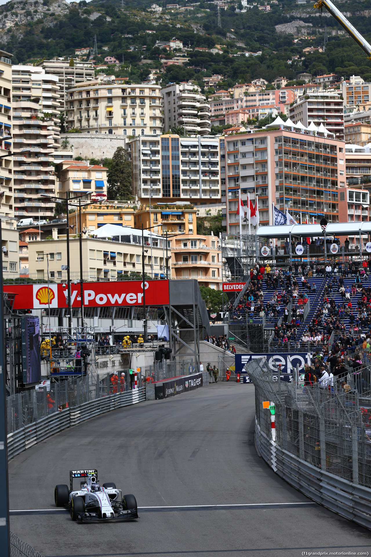 GP MONACO, 21.05.2015- Prove Libere 1, Valtteri Bottas (FIN) Williams F1 Team FW37