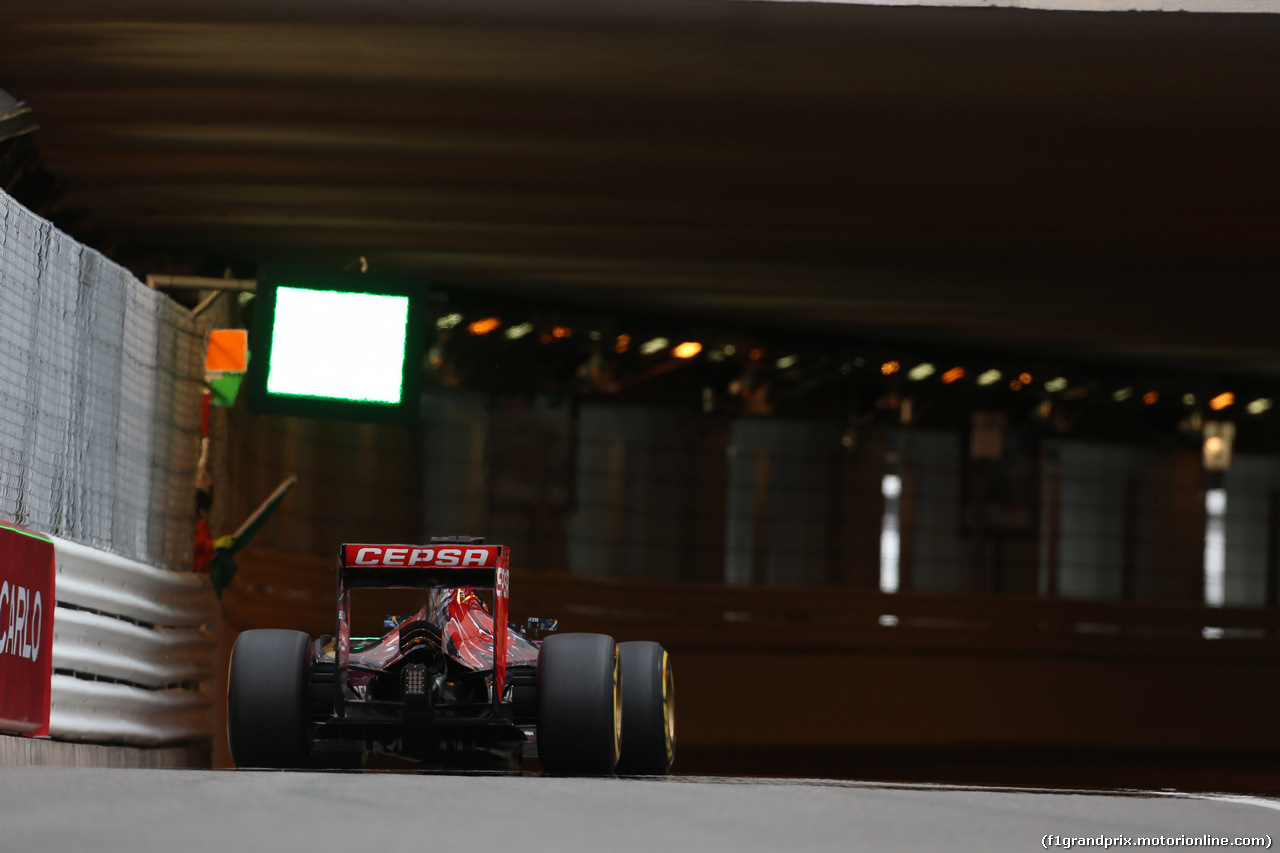 GP MONACO, 21.05.2015- Prove Libere 2, Max Verstappen (NED) Scuderia Toro Rosso STR10