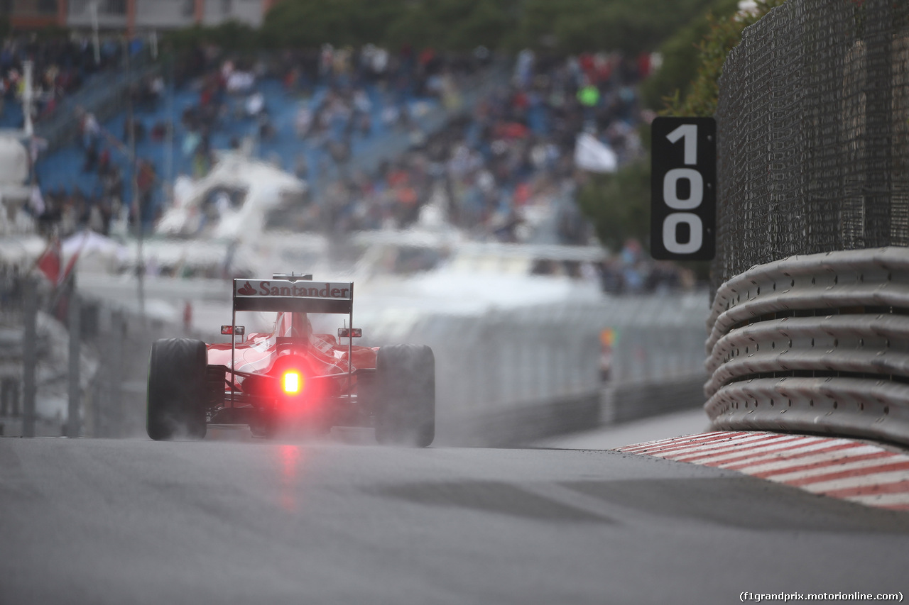 GP MONACO, 21.05.2015- Prove Libere 2, Sebastian Vettel (GER) Ferrari SF15-T