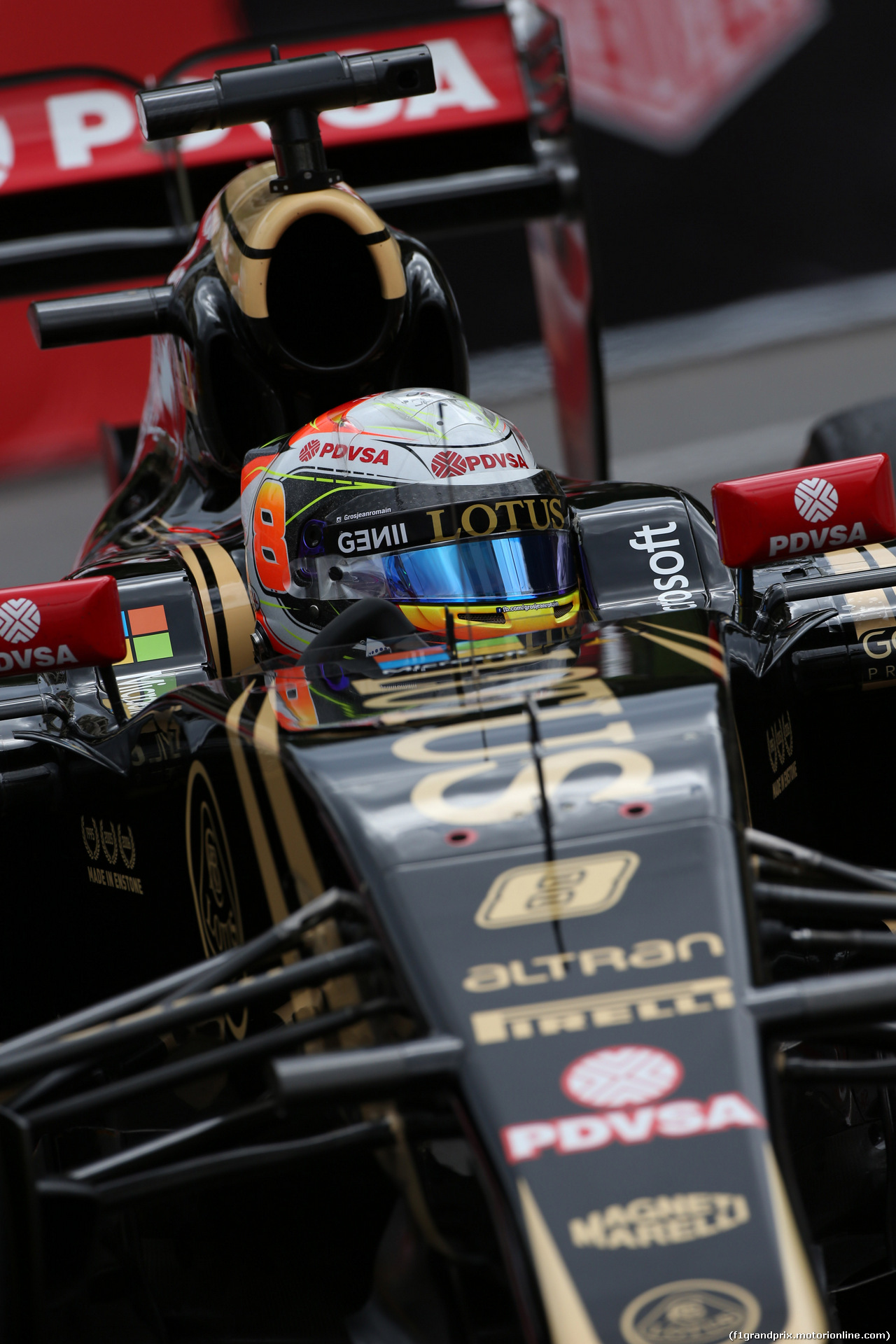 GP MONACO, 21.05.2015- Prove Libere 2, Romain Grosjean (FRA) Lotus F1 Team E23