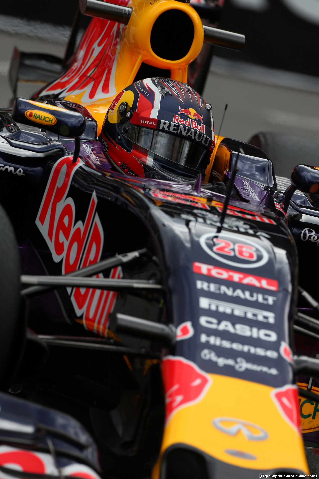 GP MONACO, 21.05.2015- Prove Libere 2, Daniil Kvyat (RUS) Red Bull Racing RB11