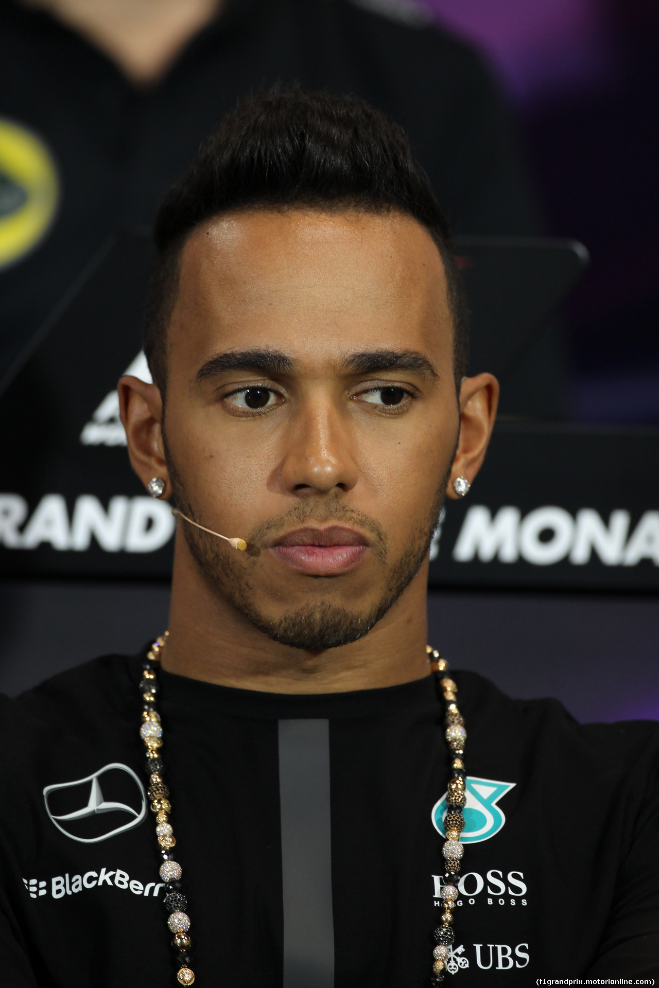 GP MONACO, 20.05.2015- Official Wednesday Fia Press Conference, Lewis Hamilton (GBR) Mercedes AMG F1 W06