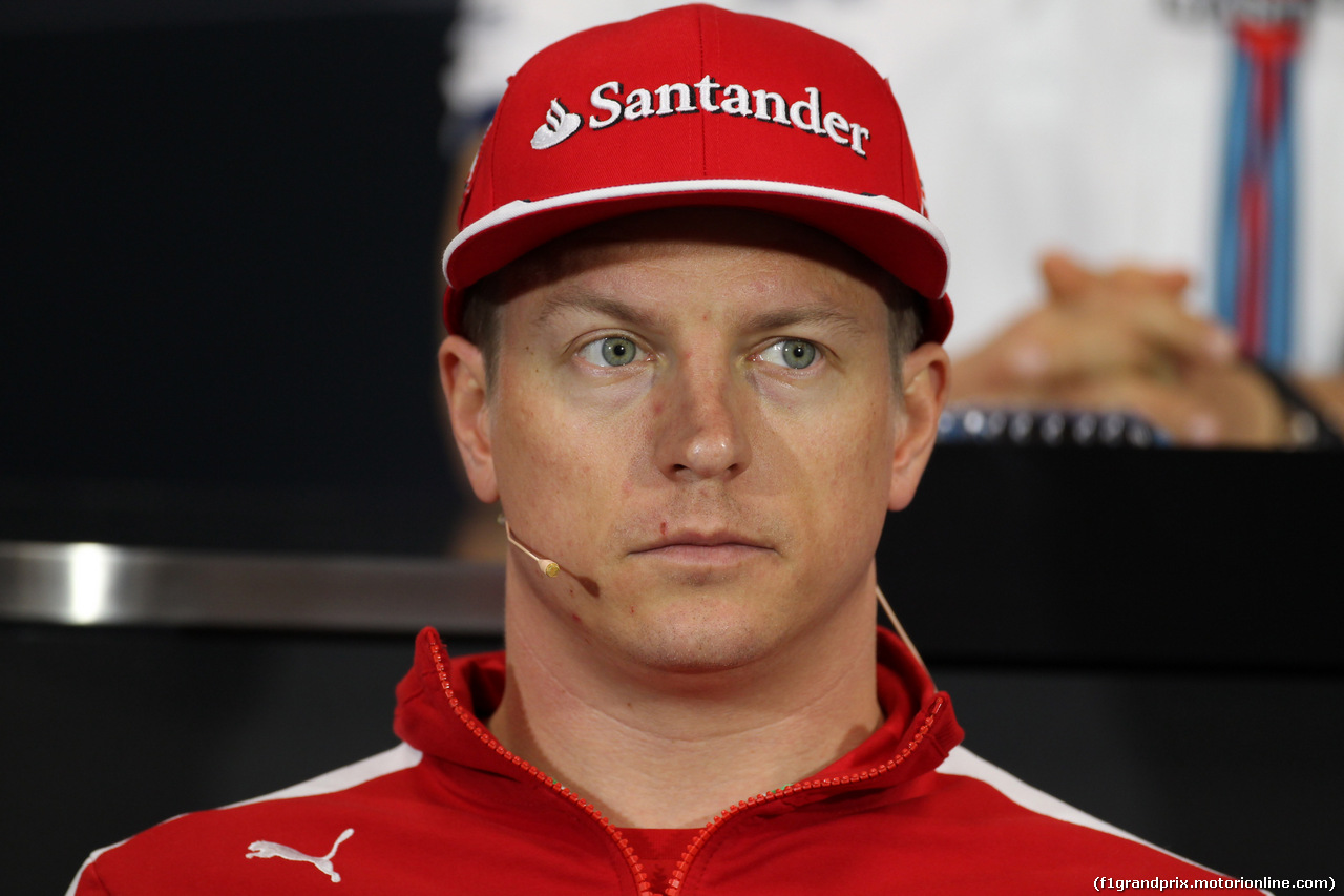 GP MONACO, 20.05.2015- Official Wednesday Fia Press Conference, Kimi Raikkonen (FIN) Ferrari SF15-T