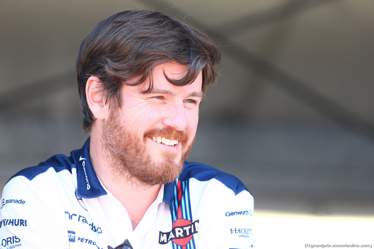 GP MONACO, 20.05.2015- Rob Smedley (GBR) Williams Martini Racing Engineer